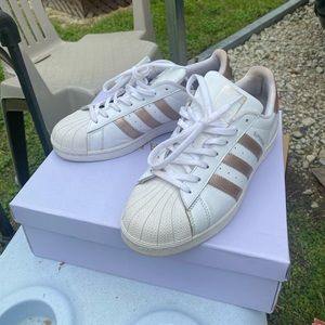 Rose Gold Adidas